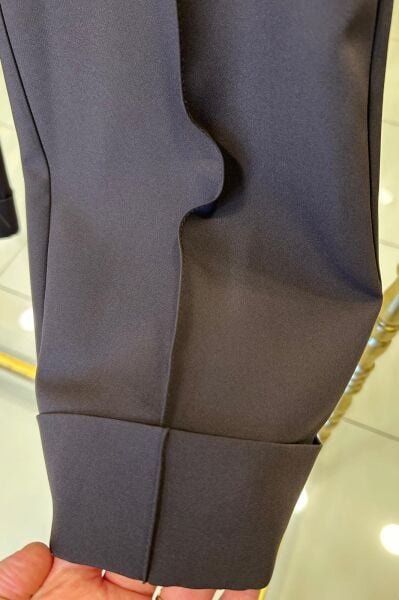 BOOM ÖNÜ FERMUARLI DOUBLE PAÇA PANTOLON /SENTEZ 