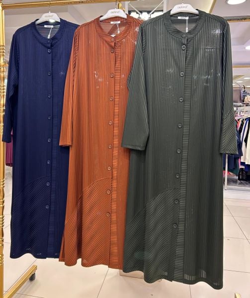 ÇİZGİ DTY. DÜĞMELİ HIRKA/DEFRİNA