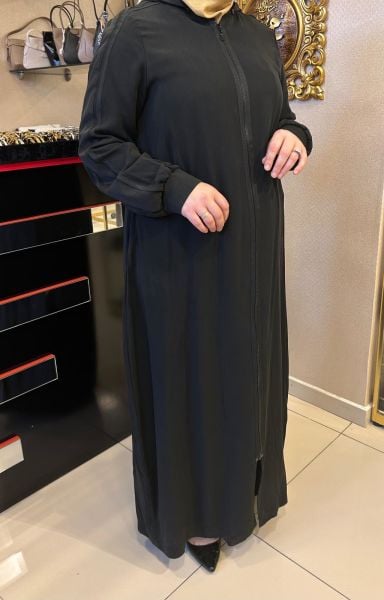 SİYAH ŞERİT DTY. TENSEL KUMAŞ FERACE/ NURCAN ÇETİN