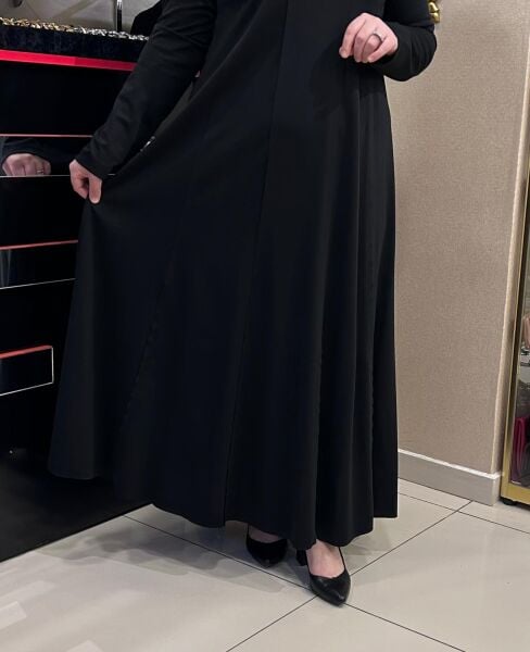 OMZU BONCUK İŞLEMELİ PARÇALI ELBİSE/ NURCAN ÇETİN 