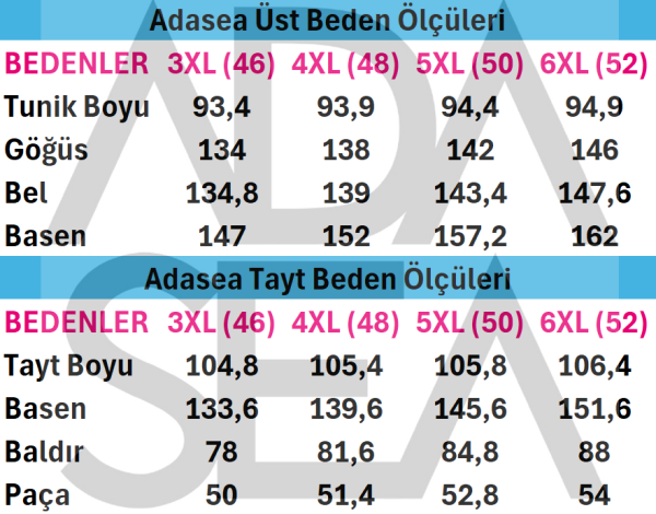 Valeria Uzun Kollu Tesettür Mayo (Büyük Beden) 1804/ ADASEA