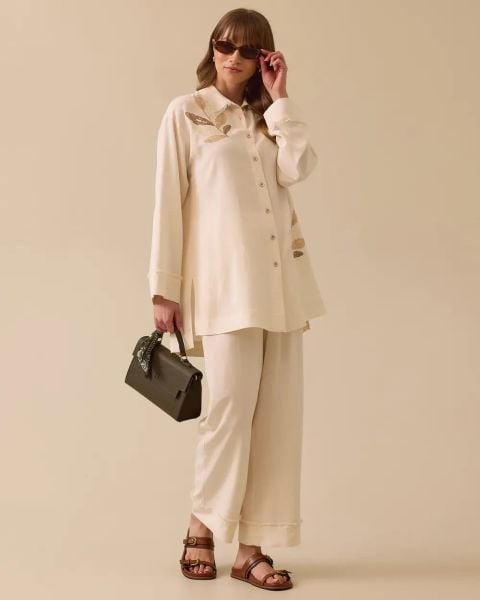 NAKIŞ VE PÜSKÜL DTY. PANTOLONLU TAKIM/ SEÇİL