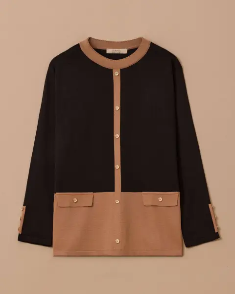 B. BEDEN DÜĞME DTY. TRİKO BLUZ /SEÇİL