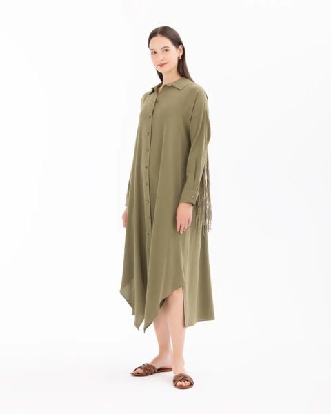 DÜĞMELİ UZUN KOL TUNİK/ SEÇİL