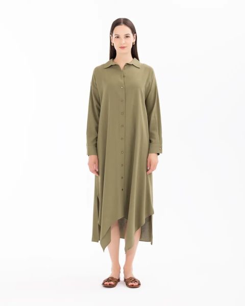 DÜĞMELİ UZUN KOL TUNİK/ SEÇİL