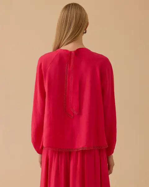 FİSTO DETAYLI BLUZ ETEK TAKIM 1003-1014 /SEÇİL