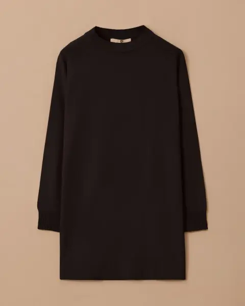 UZUN KOLLU BASIC TRİKO TUNİK /SEÇİL