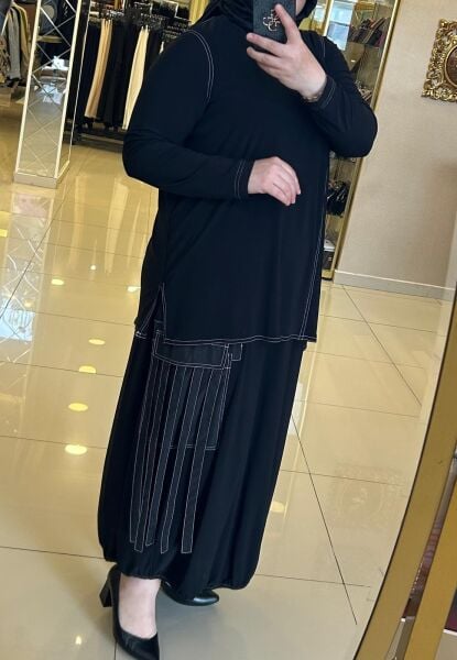 SANDY KUMAŞ DİKİŞ DTY. BALON ETEKLİ TAKIM/ NURCAN ÇETİN 26559