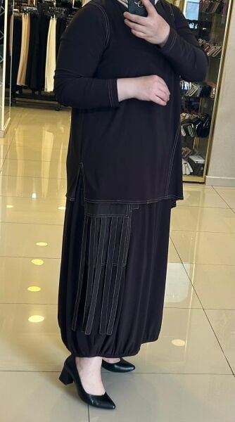 SANDY KUMAŞ DİKİŞ DTY. BALON ETEKLİ TAKIM/ NURCAN ÇETİN 26559