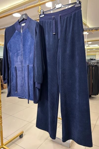 CEKETİ KÜRK DTY. KADİFE  TAKIM/ TIĞTRİKO