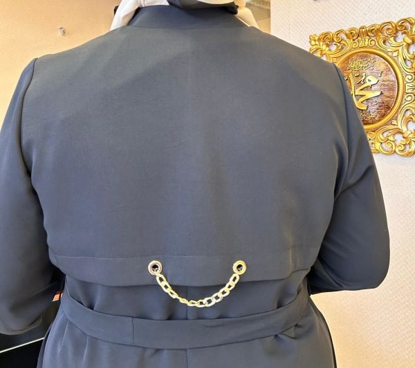 ZİNCİR AKSESUARLI FERACE/ ZERENAY