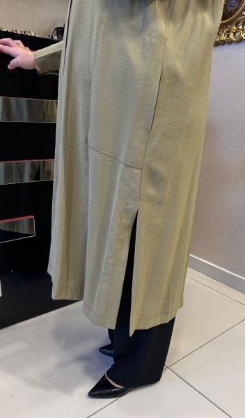 GÖĞSÜ İŞLEMELİ FERMUAR DTY. GÖMLEK- KAP/BEHREM