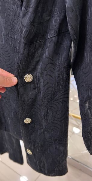 KENDİNDEN DESENLİ BELİ İP DETAYLI TAKIM/GHISA