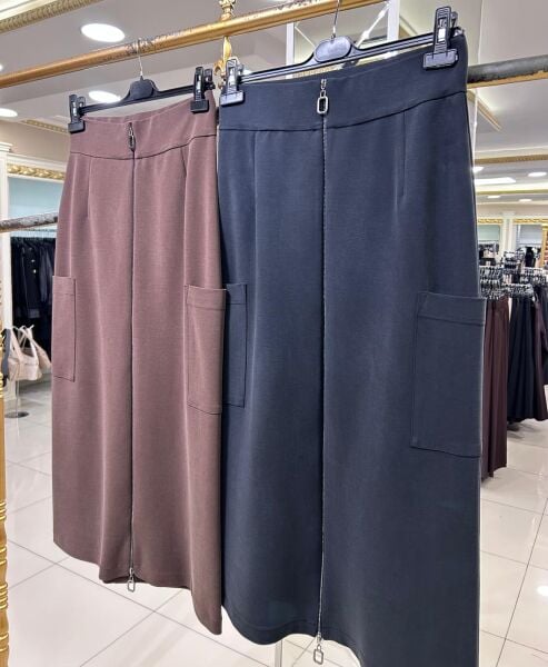 CEP DETAYLI FERMUARLI ÇAN ETEK/ SENTEZ