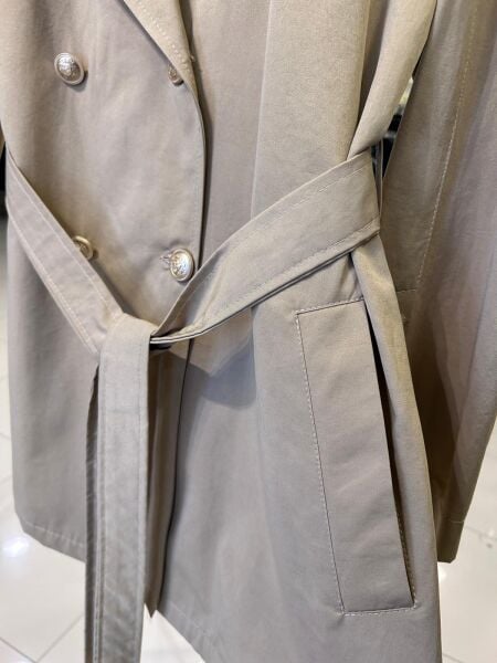 SIRTI KOT DTY. DÖRT DÜĞMELİ TRENÇ/ GHISA