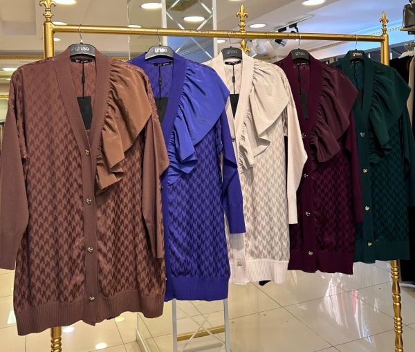 ﻿YAKASI FIRFIR DTY. KAZAYAĞI DESEN HIRKA/GHISA