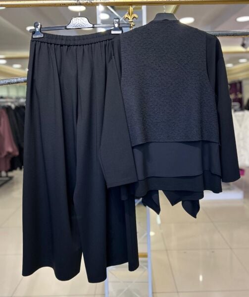 ÖNÜ PARÇA DTY. CEPLİ BOL PANTOLON/ FUAT GÜRŞEN