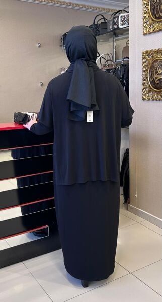 SUNİ DERİ DTY. 2'Lİ SANDY ELBİSE /NURCAN ÇETİN 