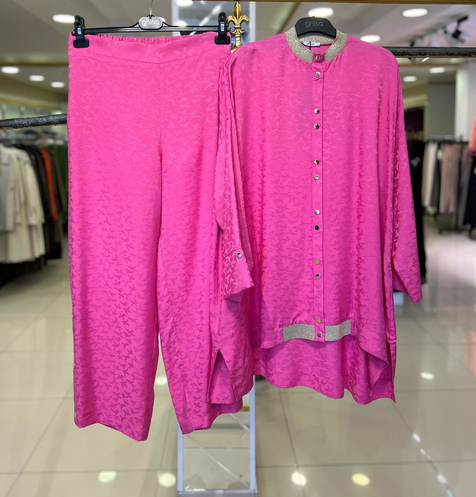 GHİSA/ ÇITÇIT DETAYLI TUNİK PANTOLON TAKIM