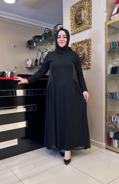 PARAŞÜT KUMAŞ VE TÜL DTY. 2'Lİ ELBİSE /NURCAN ÇETİN 