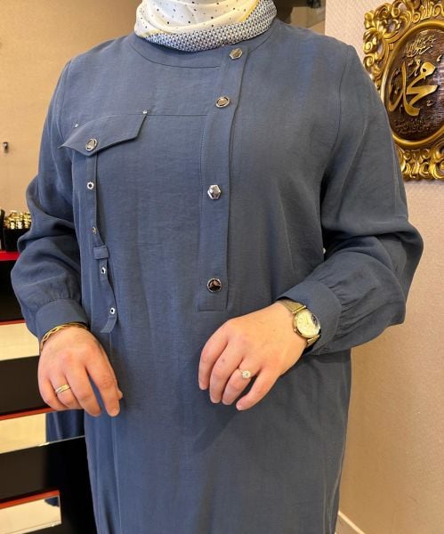 ﻿ÇITÇIT DTY. TENSEL KUMAŞ ELBİSE/ NUSS