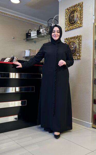 KOLLARI TAŞ İŞLEMELİ ÖNÜ FIRFIR DTY. FERACE /ZERENAY