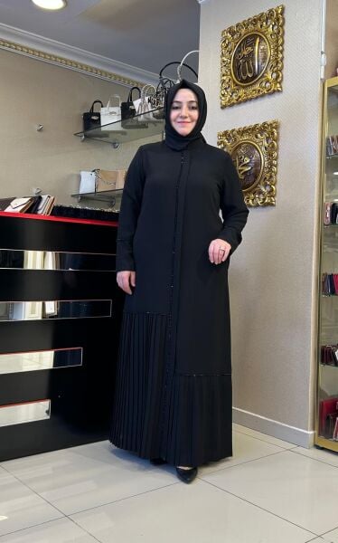 BONCUK İŞLEMELİ ETEK UCU PİLİSE DTY. FERACE /ZERENAY