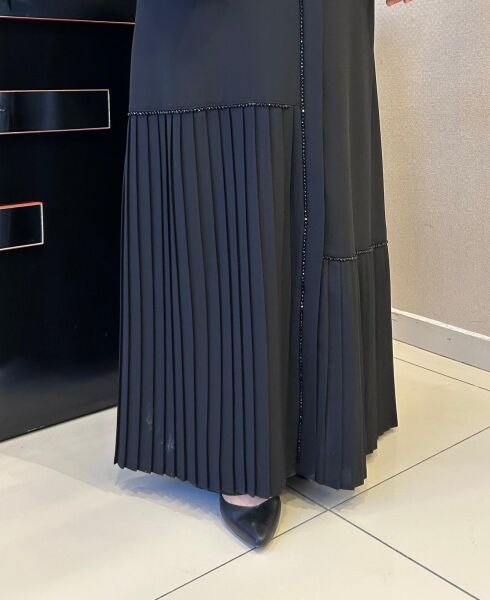 BONCUK İŞLEMELİ ETEK UCU PİLİSE DTY. FERACE /ZERENAY