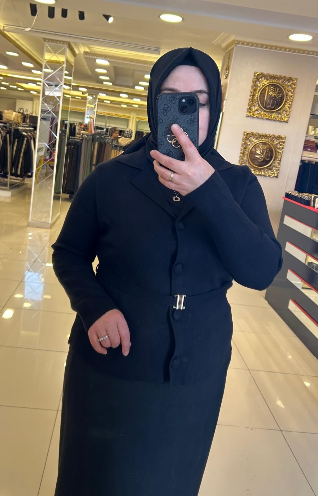 YÜN DOKU KEMER DTY. TRİKO CEKET/ GHISA