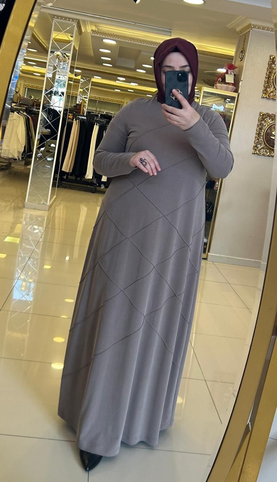 NERVÜR DTY. BAMBU KUMAŞ ELBİSE /NURCAN ÇETİN 26162