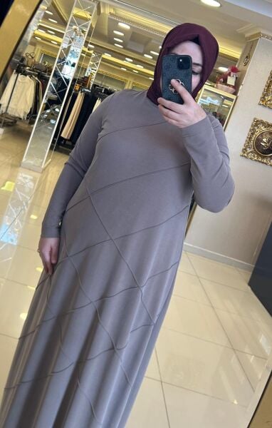 NERVÜR DTY. BAMBU KUMAŞ ELBİSE /NURCAN ÇETİN 26162