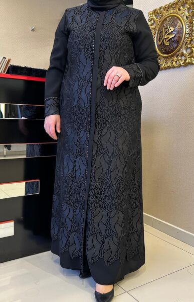 BONCUK İŞLEMELİ DANTEL DTY. FERACE /ZERENAY