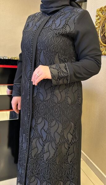 BONCUK İŞLEMELİ DANTEL DTY. FERACE /ZERENAY