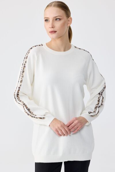KOLLARI LEOPAR DTY. YUMOŞ KAZAK /TIĞTRİKO 