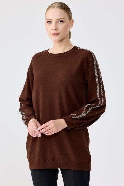 KOLLARI LEOPAR DTY. YUMOŞ KAZAK /TIĞTRİKO 