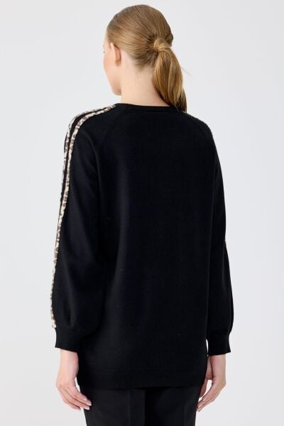 KOLLARI LEOPAR DTY. YUMOŞ KAZAK /TIĞTRİKO 