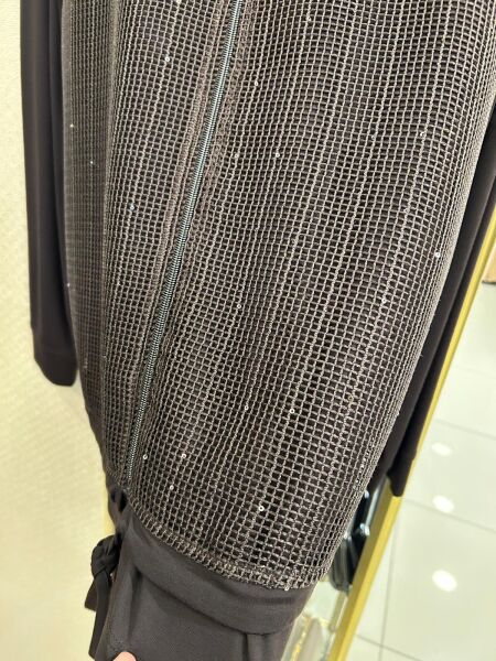 FERMUAR VE SİMLİ FİLE DTY. BLUZ/ DEFRİNA