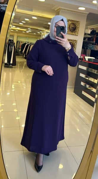B. BEDEN TAŞ DTY. DEGAJE YAKA ELBİSE/ SEÇİL 4009