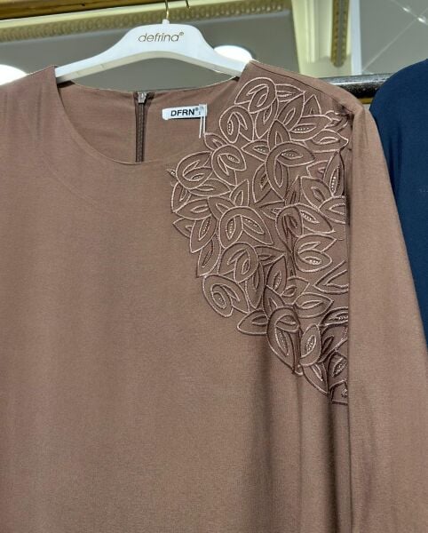 OMZU NAKIŞ DTY. VİSKON KUMAŞ TUNİK/ DEFRİNA