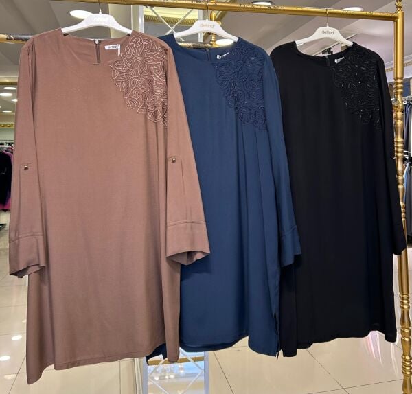 OMZU NAKIŞ DTY. VİSKON KUMAŞ TUNİK/ DEFRİNA