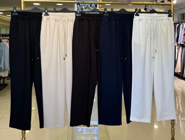 VEGA BELİ LASTİKLİ PANTOLON/ SENTEZ