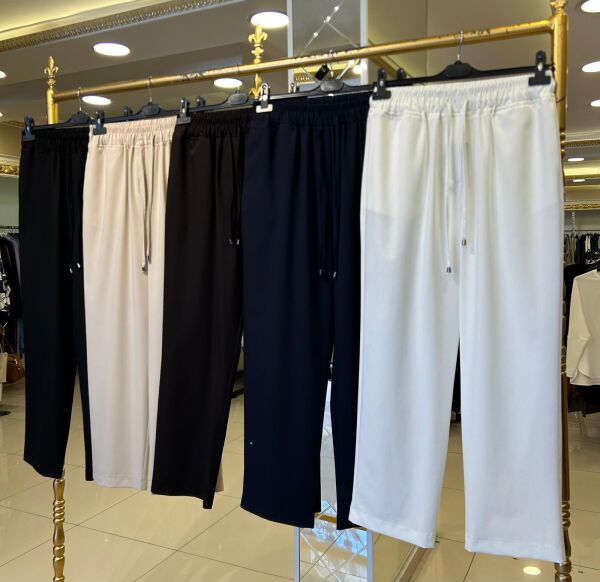 VEGA BELİ LASTİKLİ PANTOLON/ SENTEZ
