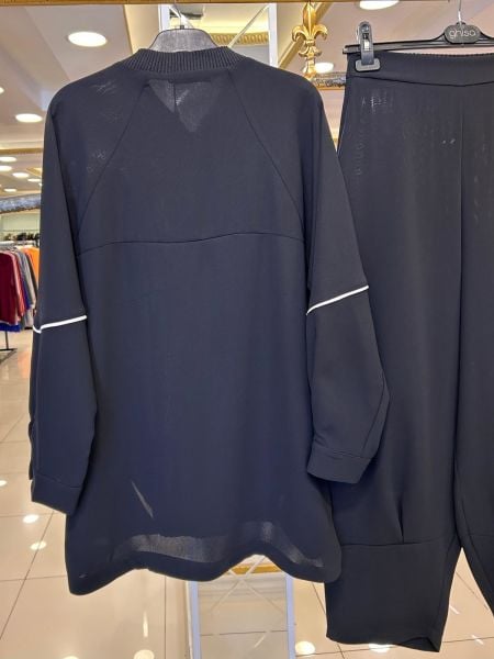 ﻿KOLLARI BİYE DTY. TUNİK PANTOLON TAKIM/GHISA