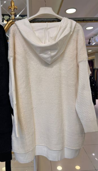 TRİKO DTY. KAPÜŞONLU ANGORA HIRKA/TIĞTRİKO