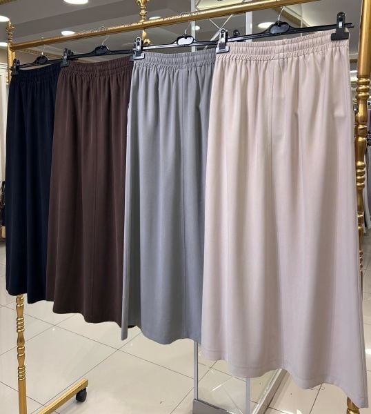 ﻿KETEN TENSEL KUMAŞ ÇAN MODEL ETEK/ GLARE