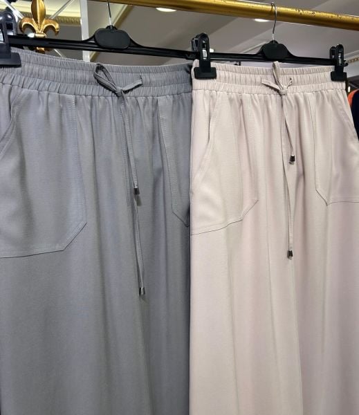 KETEN TENSEL KUMAŞ ÇAN MODEL ETEK/ GLARE