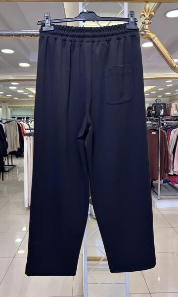 CEP DETAYLI ÖRME KREP HAVUÇ PANTOLON /SENTEZ