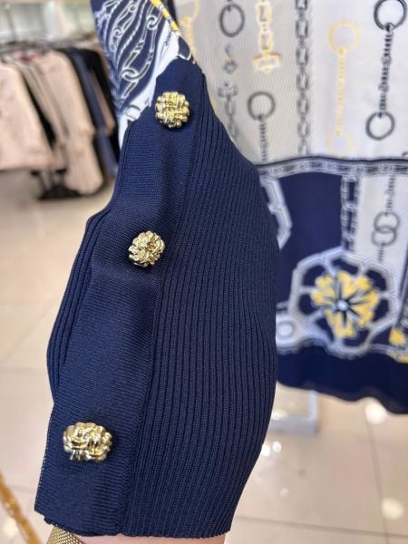 ZİNCİR DESENLİ VISKON TUNİK/GHISA