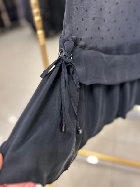 TUNİĞİ PUANTİYELİ İPEK CUPRA TAKIM/ DEFRİNA