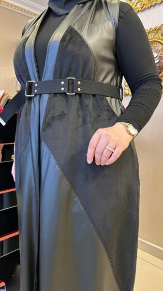 KEMER DTY. SÜET-DERİ YELEK/ NURCAN ÇETİN